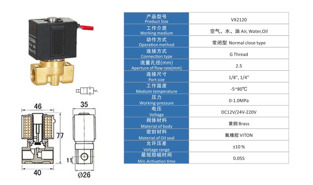  小型电磁阀